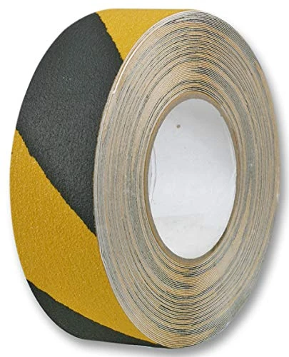 PRO POWER Antislip Safety Grip Tape, Yellow and Black, 50mm x 18.3m