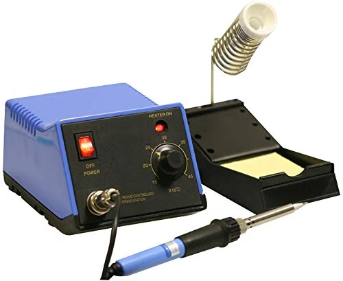 Duratool D01842 Temperature Controlled Soldering Station, 48W, 230V, 450°C