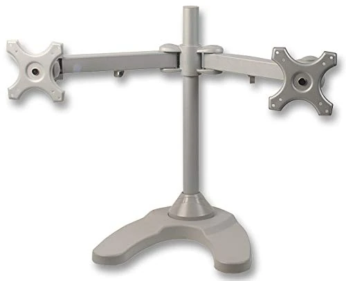 Pro Signal PSG03351 Dual PC Monitor Stand for 13-22" Screens VESA 75/100 Compatible