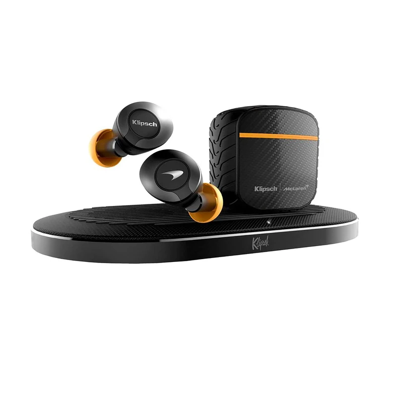 Klipsch T5 II True Wireless ANC McLaren, Black - Image 1