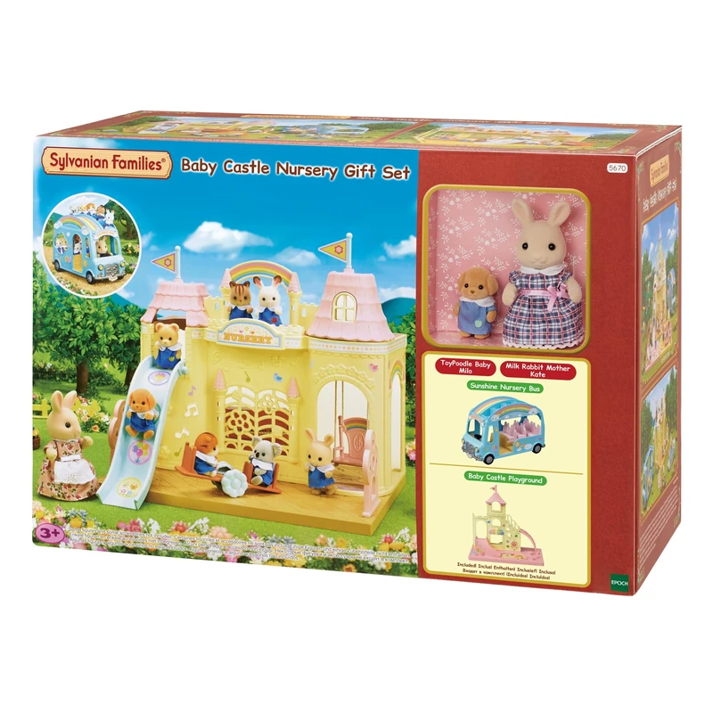 Sylvanian Families - Baby Castle Nursery & - Baby Castle Playground