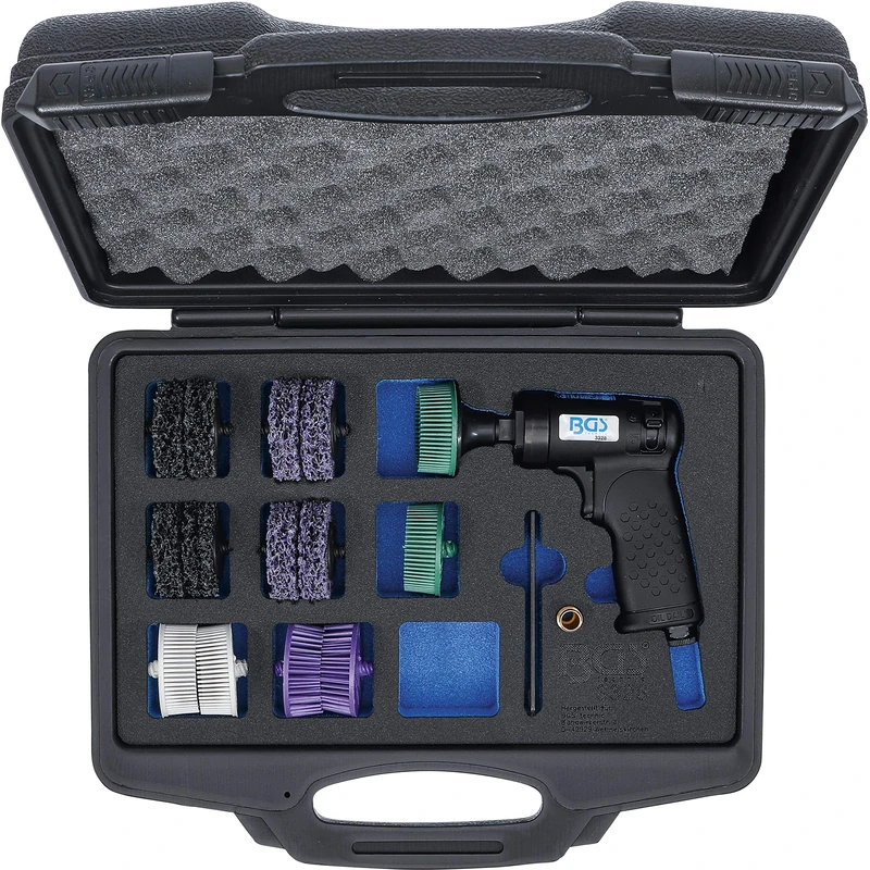 BGS 3328 | Air Bristle Grinder Set | 17 pcs.
