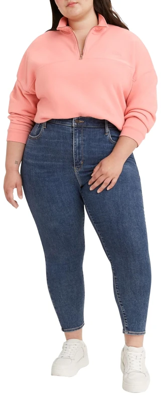 Levi's Plus Size Mile High Women's SS Jeans , Rome In Case plus,14 S - Image 1