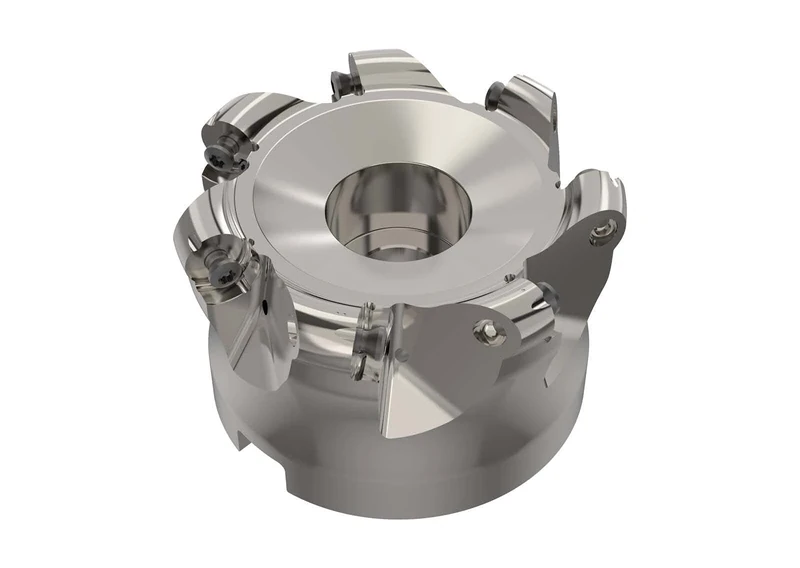 SECO R220.29I-04.00-08.7A Round Insert Copy Milling Cutters, Arbor, Direction Side: 8.0 mm, Diameter Maximum: 201.2 mm Cutting Diameter: 85.730mm