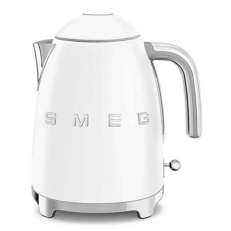 Electric Kettle with a Capacity of 1.7l and a Power of 2400 W from Smeg KLF03WHMEU - White matt