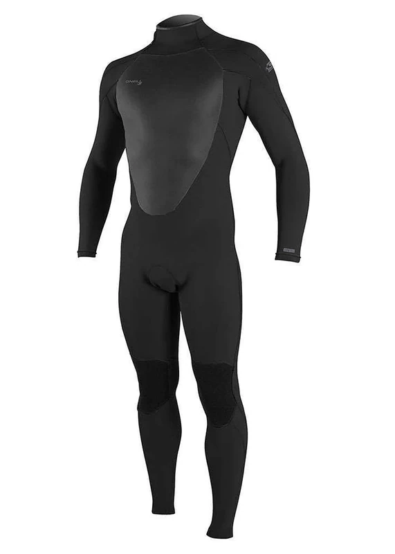 O'Neill Epic 5/4mm Back Zip GBS Wetsuit - Black - Smoothskin FluidFlex™ Firewall - Krypto Knee Padz