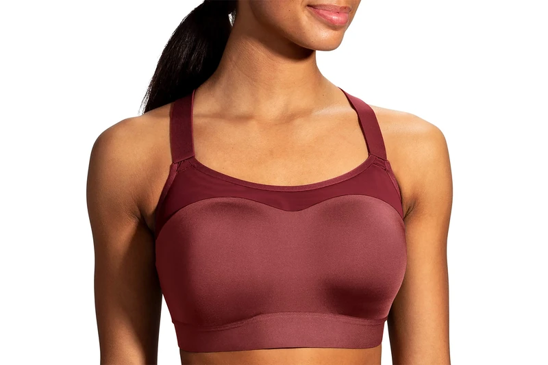 Brooks Dare Racerback Bra Terracotta/Deep Terracotta 32DD