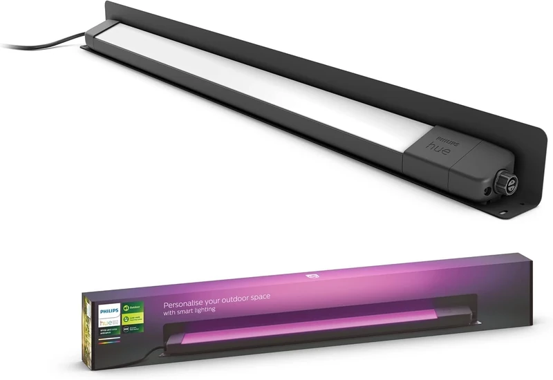 Philips Hue Amarant White and Colour Ambiance LED Outdoor Smart Light [Extension Only], Smart Lamp Requires Hue Bridge + Base Kit, Outdoor Lighting Works with Alexa, Google Assistant and Apple Homekit