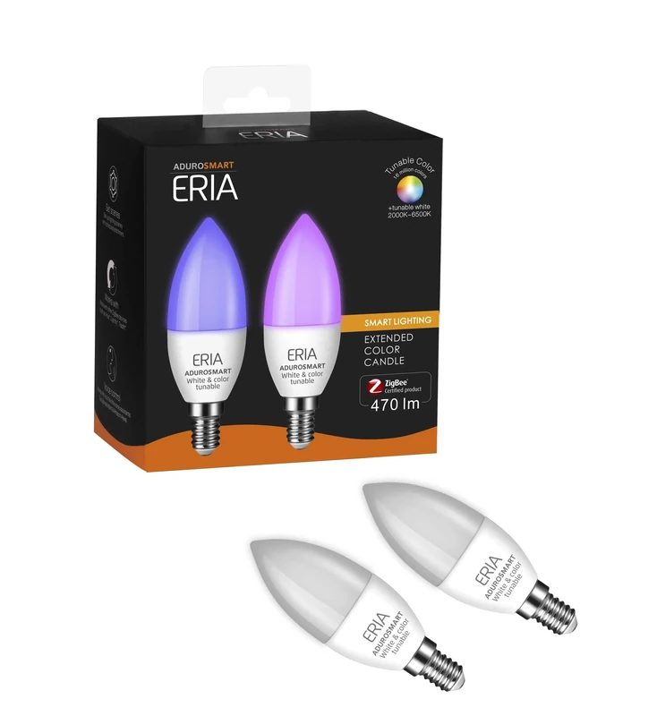 AduroSmart ERIA E14 Candle Color (2 Pack) - Image 1