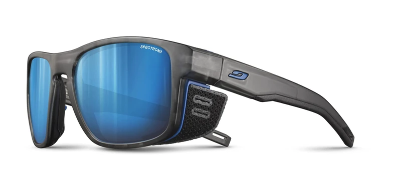 Julbo SHIELD M Unisex Adult Sunglasses Grey-Blue Category 3