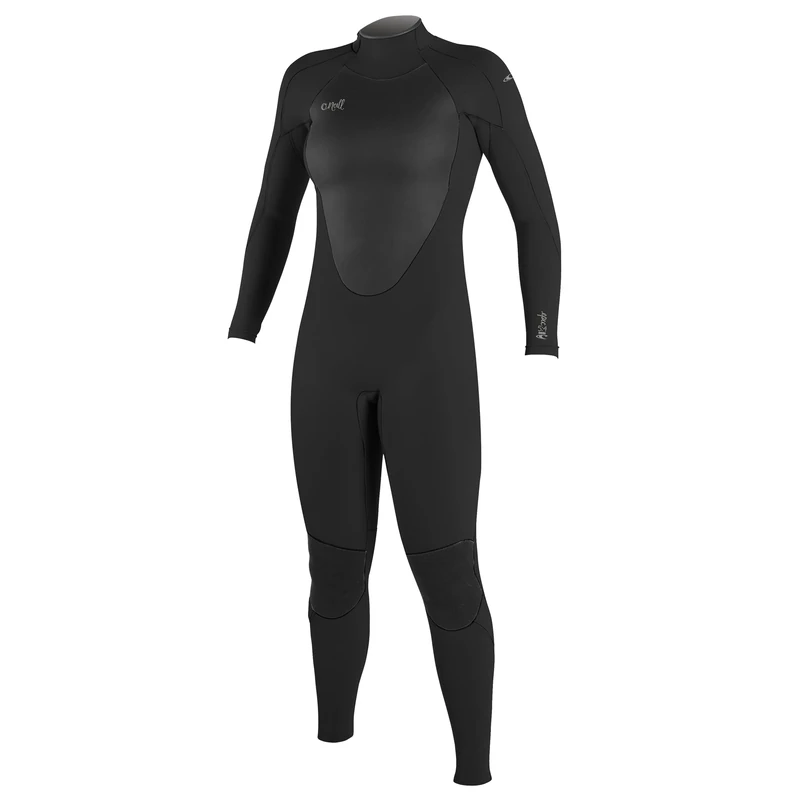 O'Neill Epic 5/4mm Back Zip GBS Wetsuit - Black - Smoothskin FluidFlex™ Firewall - Krypto Knee Padz