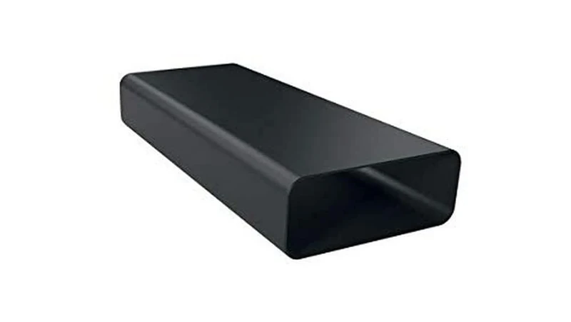 Neff Z861SM2 / Installation Accessories for Extractor Hoods/Flat Duct Piece Straight 1000 mm/Colour: Black