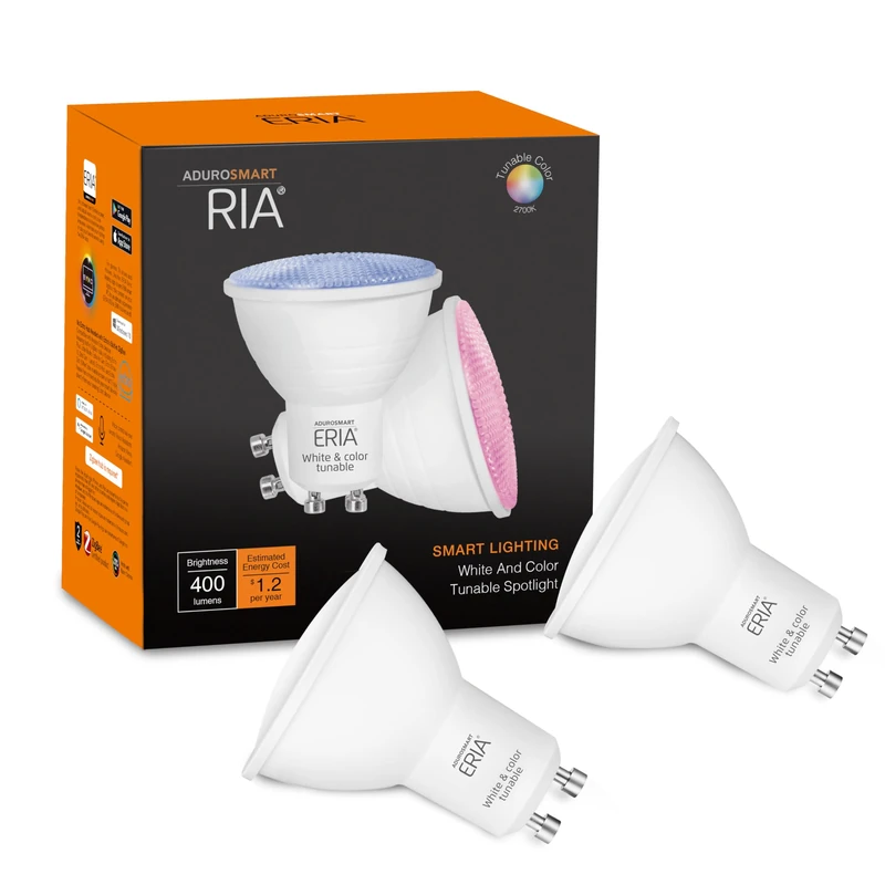 AduroSmart ERIA GU10 Tunable Colour & White (2 Pack) - Image 1