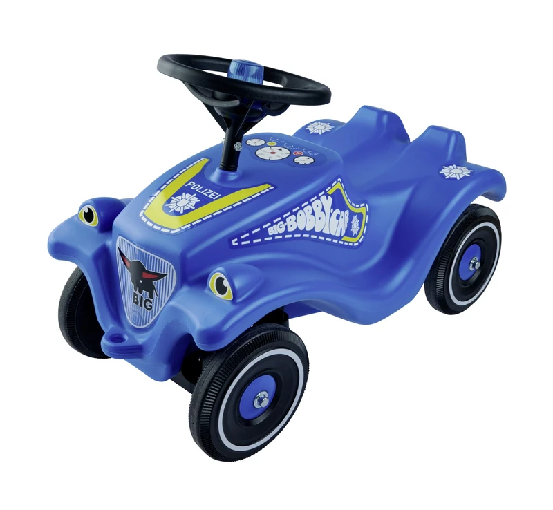 BIG Bobby-Car Classic Police - Ride-On Vehicle for Kids