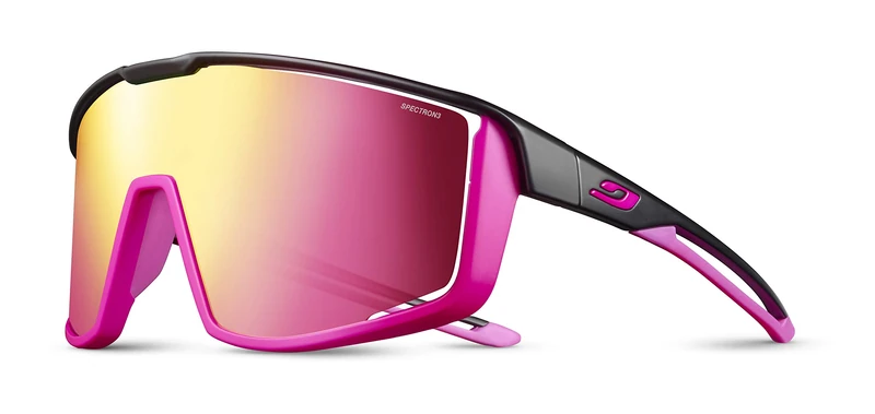 Julbo Fury Unisex Sunglasses, Black/Pink, One size