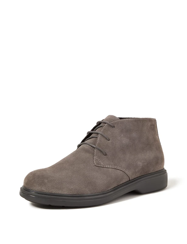 Geox Men's U Ottavio Ankle Boots, Mud, 8 UK