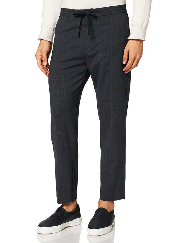 United Colors of Benetton Men's Pantalone 4BCP55K38 Pants, 924 Blue, 34