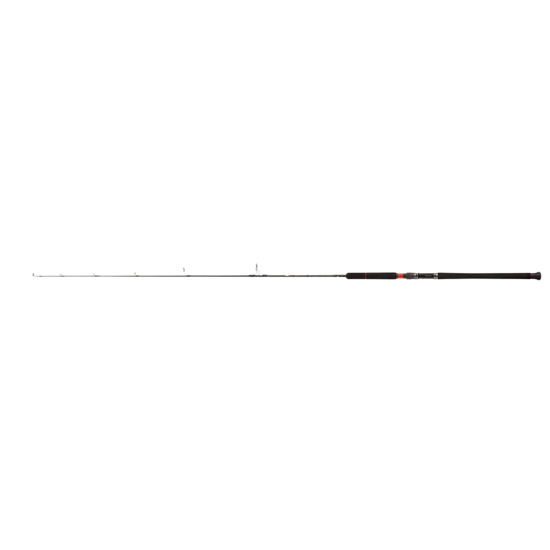 PENN Conflict Jigging Rod - Saltwater Jig Fishing Rod for Jigs - Japanse Design with Fuji Guides - Pollack, Cod, Bass, Wrasse, Coalfish, 1.91m |<300g, Black / Red
