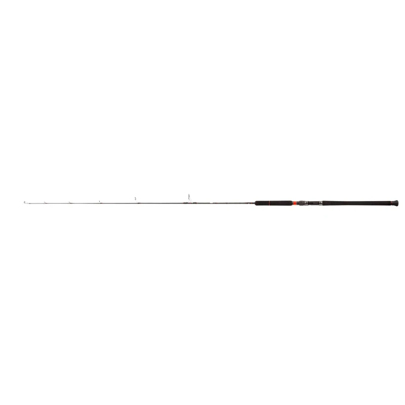 PENN Conflict Jigging Rod - Saltwater Jig Fishing Rod for Jigs - Japanse Design with Fuji Guides - Pollack, Cod, Bass, Wrasse, Coalfish, Black / Red, 1.91m |<200g