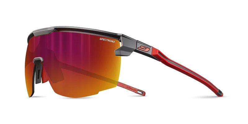 Julbo Men's Ultimate Sunglasses, black/red, One Size