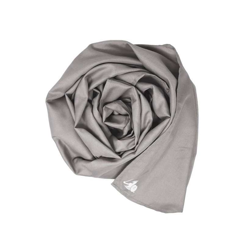 DefenderShield® EMF 5th Generation Wireless Emission Radiation Protection Shielding Scarf - One Size for Men and Women, Grey, One size