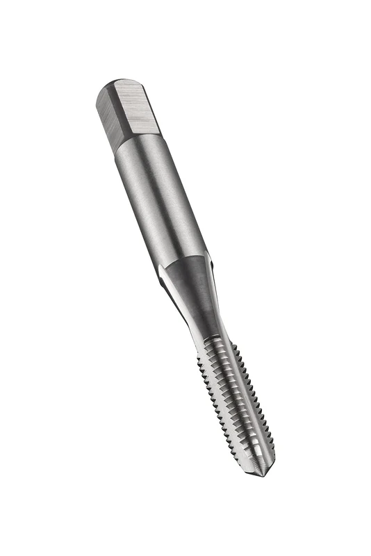 Dormer E105M50X3.0NO9 Series E105 HSS Straight Flute Serial Hand Tap Metric Fine with Bright Finish, DIN352 Standard, NO9, MF50 x 3.00 mm Thread, 140 mm Length