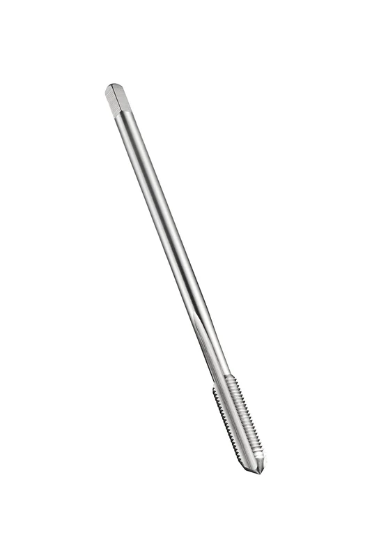Dormer E2781/2 Series E278 HSS-E-PM Straight Flute Machine Tap UNF with Bright Finish, DIN374 Standard, 1/2"-20 Thread, 12.70 mm Cutting Diameter, 100 mm Length