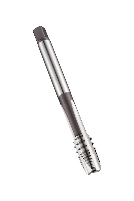 Dormer E266M20 Series E266 HSS-E-PM Spiral Point Interrupted Thread Machine Tap Metric with Bright Finish, DIN376 Standard, M20 x 2.50 mm Thread, 140 mm Length
