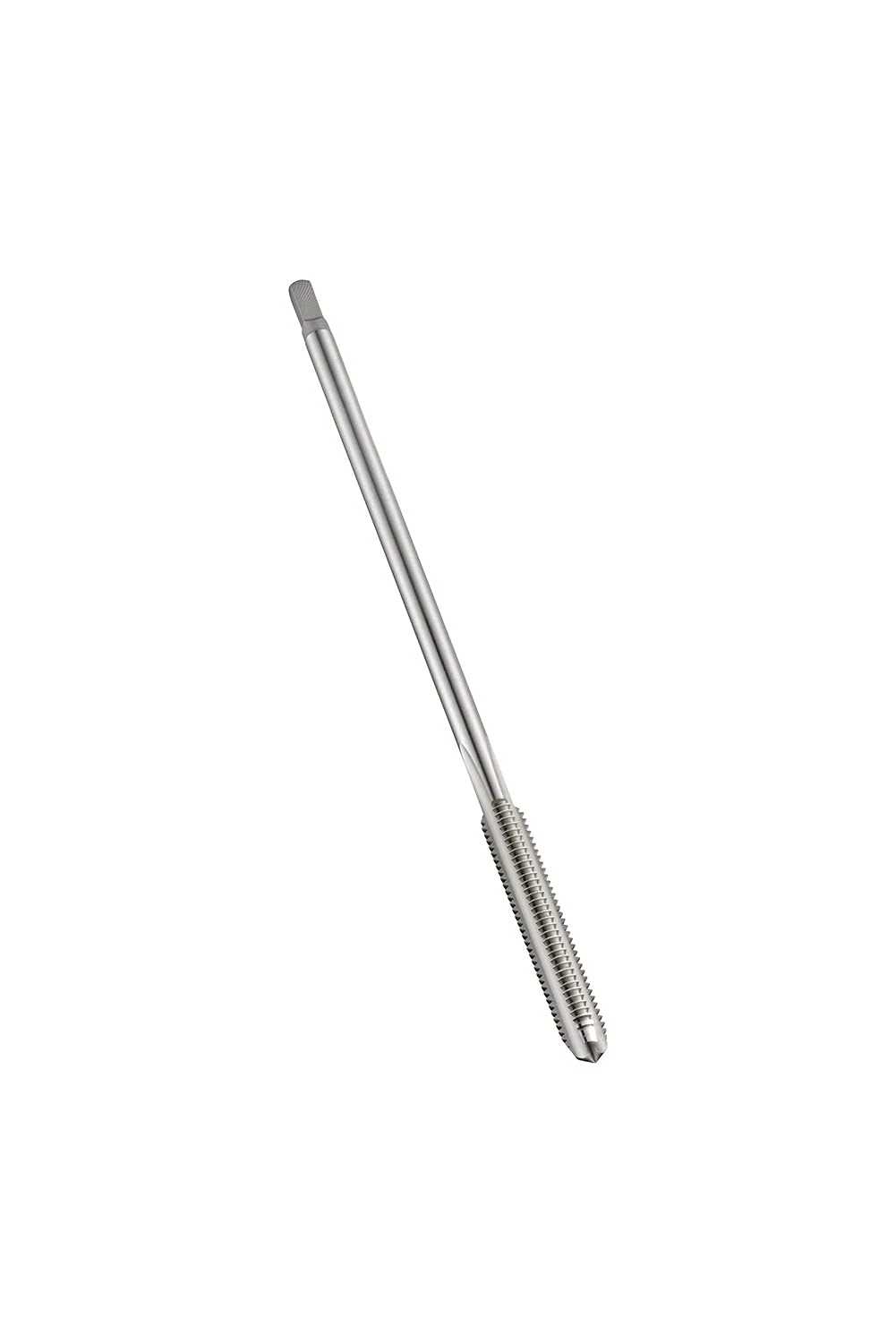 Dormer E303M16NO3 Series E303 HSS-E Straight Flute Nut Tap Metric with Bright Finish, DIN357 Standard, NO3, M16 x 2.00 mm Thread, 200 mm Length
