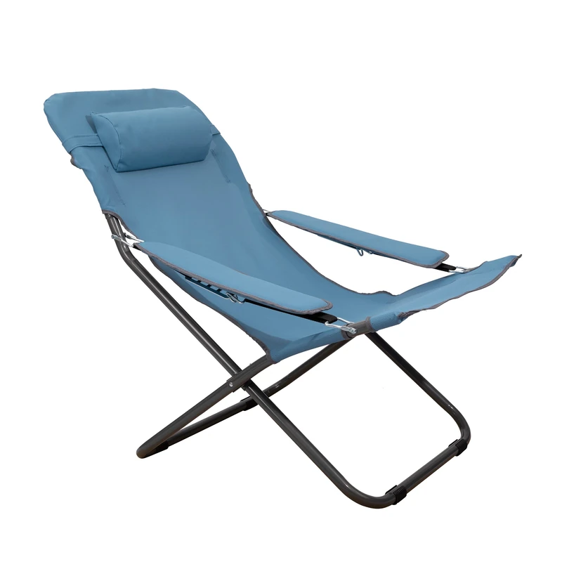 Homecall 30165 Folding Camping Chair - Blue Textilene