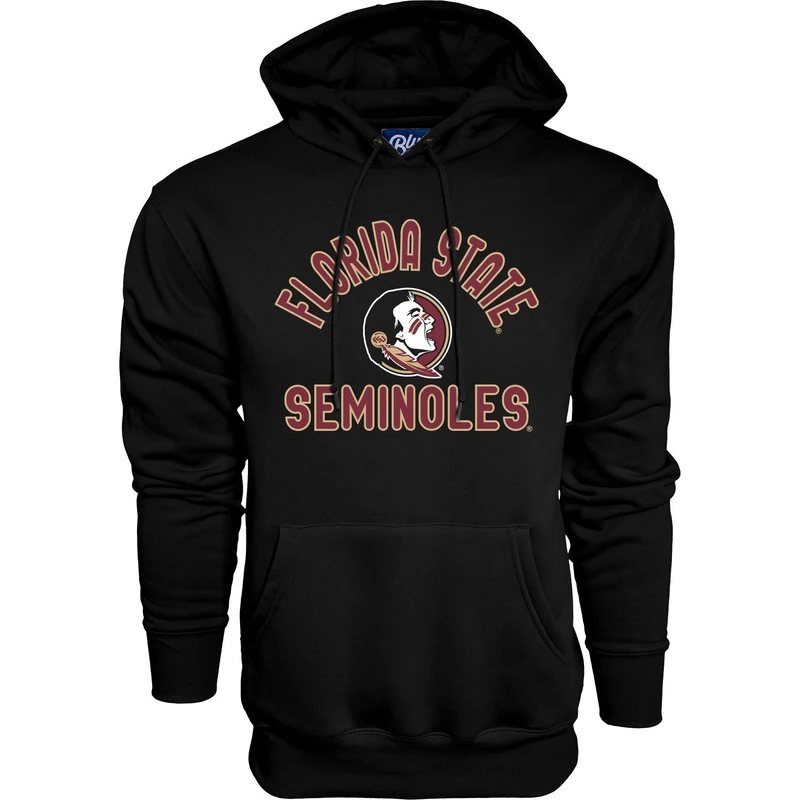 Blue 84 NCAA Florida State Seminoles Mens Hoodie Line Up Secondary Color, Florida State Seminoles Black, Large (MHS_GILFORD_ALT)