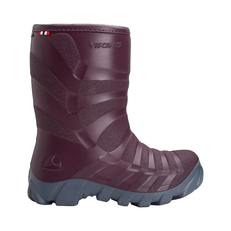 Viking Ultra 2.0 Snow Boot Unisex Kids, Grape Grey, 5.5 UK