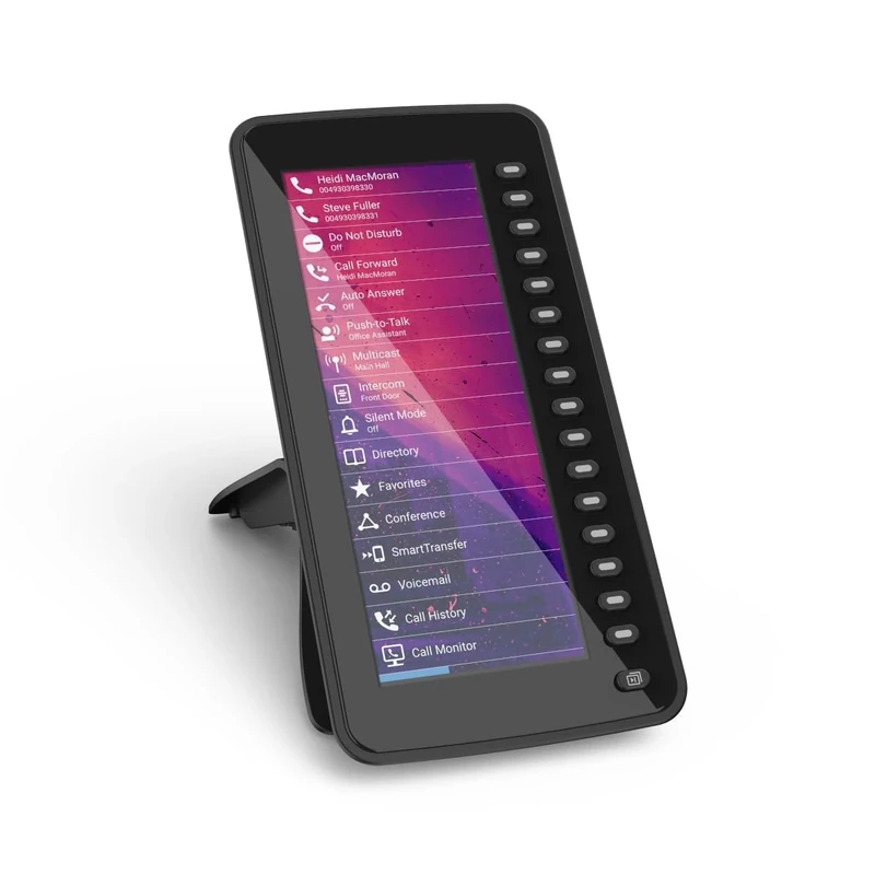 SNOM D7C Tischtelefon Erweiterungsmodul Farbdisplay Black - Image 1
