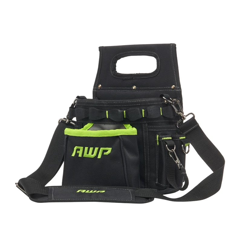 AWP TrapJaw 3-in-1 Electrician Tool Pouch with Spring-Loaded Technology, Designed for Professional Electricians and Maintenance Repair Technicians