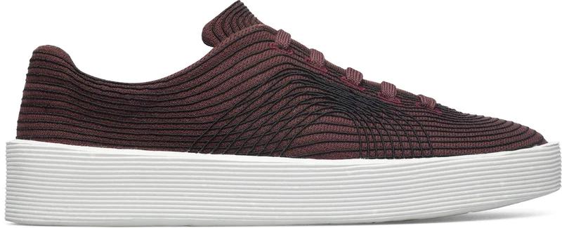Camper K201202 Courb, Sneaker, Burgundy,