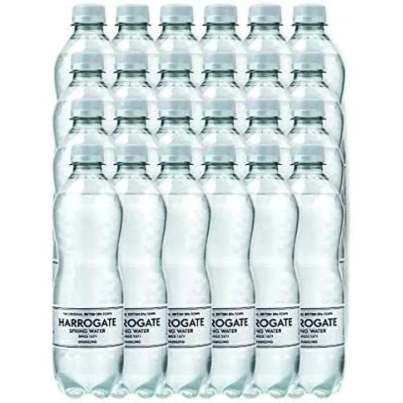 Harrogate Sparkling Spring Water 500ml Plastic Bottle (Pack of 24) G750121S