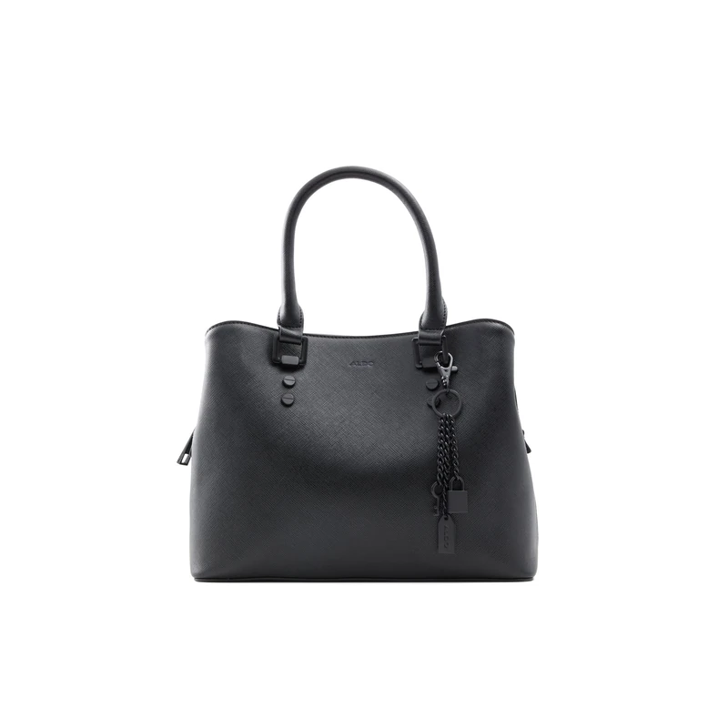 Aldo womens Durable handbag, Black/Black, Medium - Image 1