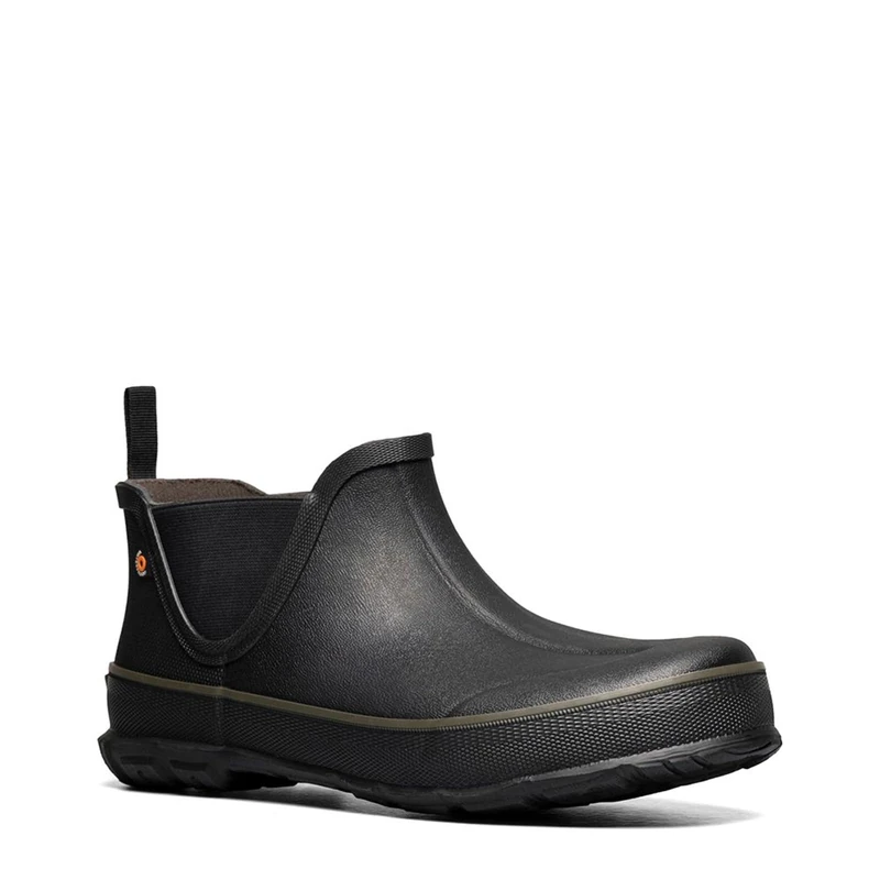 BOGS Men's Digger Slip on Sneaker, Black, 9 UK