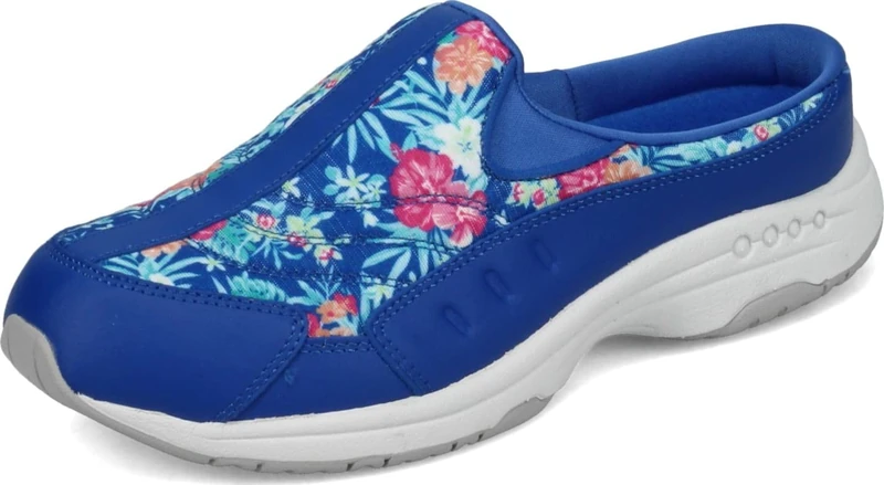 Easy Spirit Womens Traveltime Mule, Medium Blue 420, 12 Wide