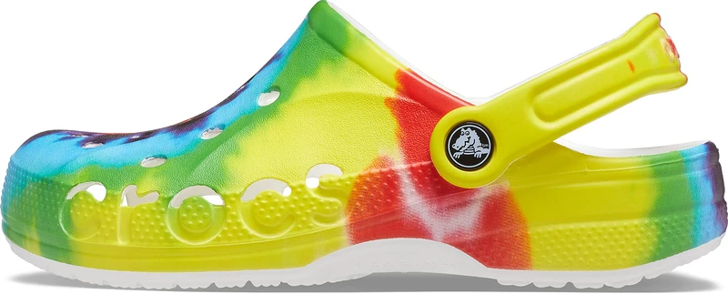 Crocs Unisex Baya Tie Dye Clog Clog, Multi, 9 UK Men/ 10 UK Women