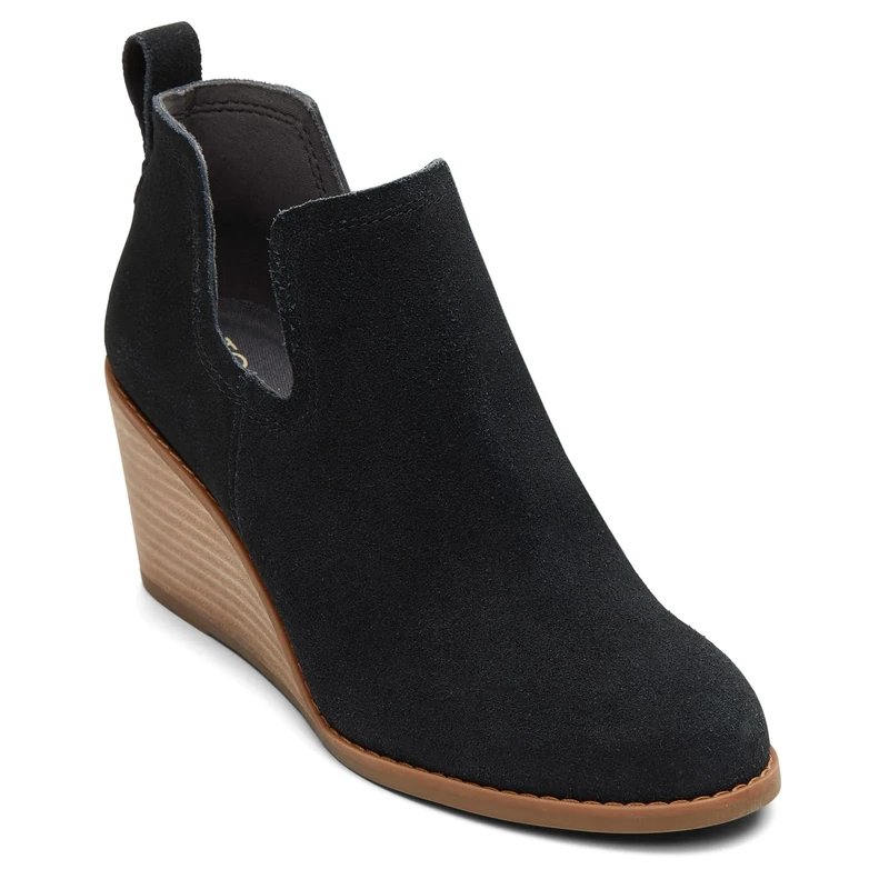 TOMS Women's Kallie Boot, Black, 7 UK