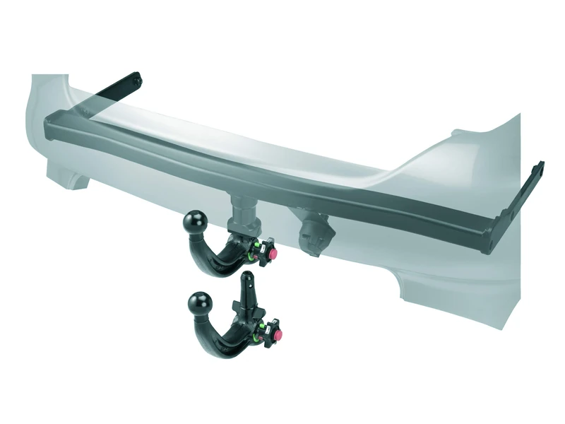Westfalia Detachable Towbar for Jeep Wrangler III + IV (JK, JL) (from 04/2007)