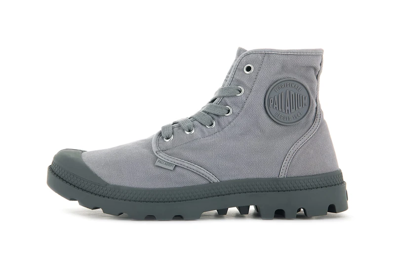 Palladium, PAMPA HI, Sneaker Boots male, Grey, 6 UK