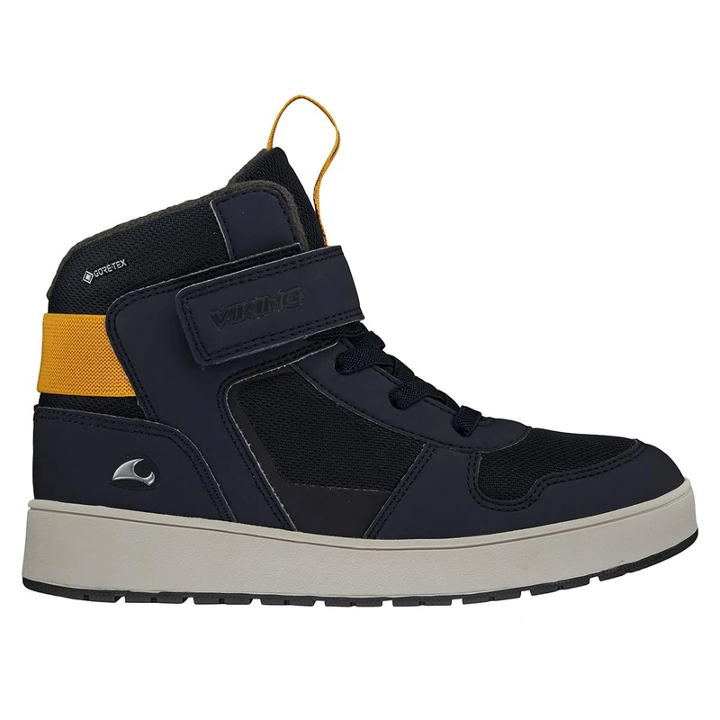 Viking Jack Mid Gtx Warm Snow Boot Unisex Kids, Navy, 2.5 UK
