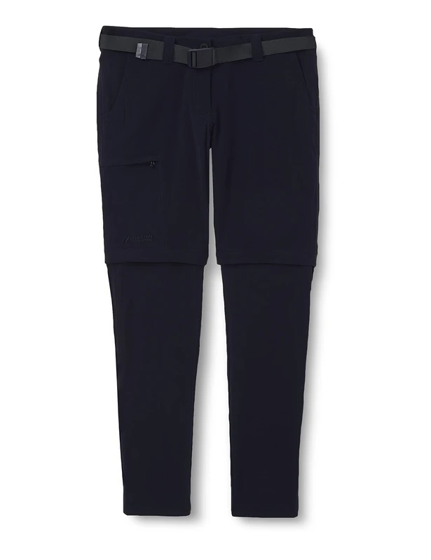 maier sports Women's Arolla Hiking Trousers, Zip-Off Outdoor Pants, Breathable Trekking Trousers with Detachable Legs