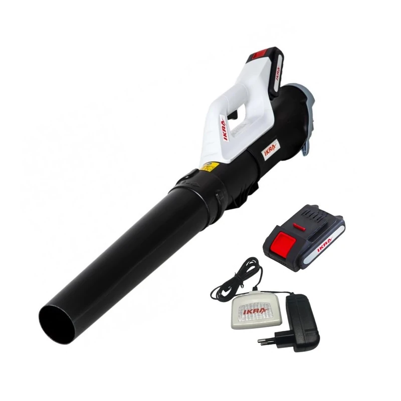 IKRA ICB 20 Battery Axial Leaf Blower Ergonomic, Compact, Lightweight, Includes Battery and Charger, 74002700