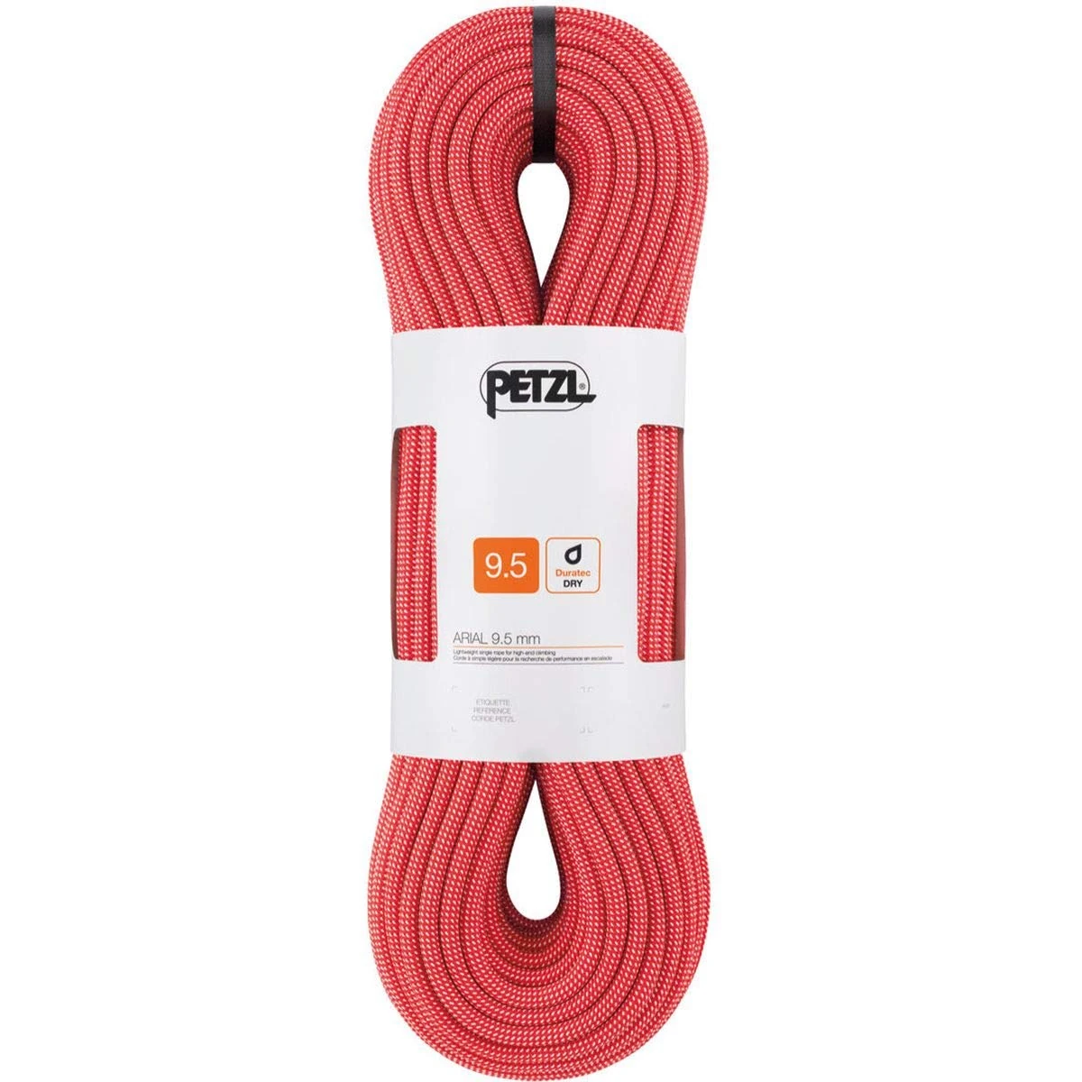 PETZL, Arial® 9.5 Mm, Rope, Red, 60 M, Unisex-Adult