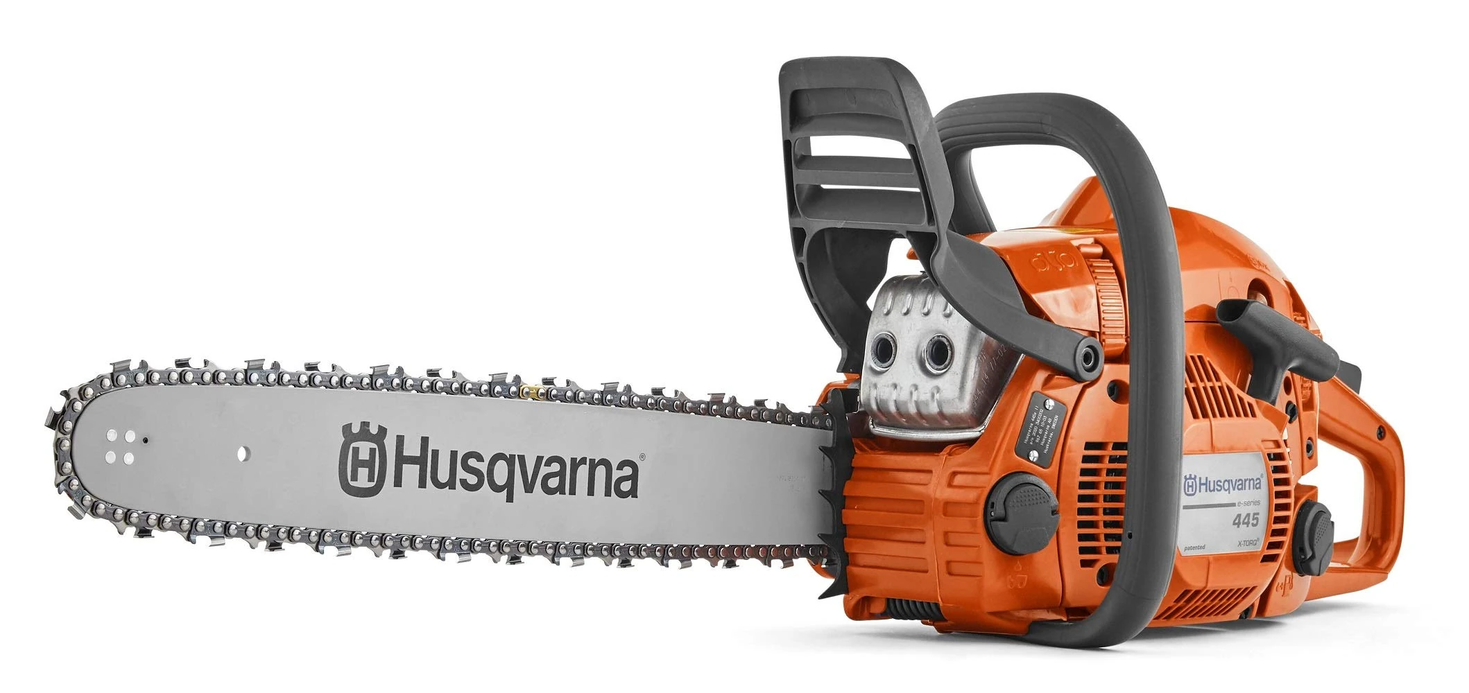 Husqvarna 970515528 445 18" Gas Chainsaw, Orange