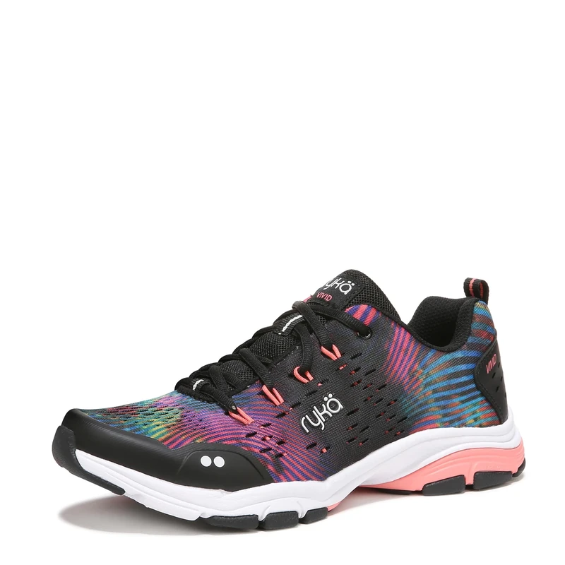 Ryka Women's Vivid RZX Cross Trainer, Black Tie Dye, 5.5 UK