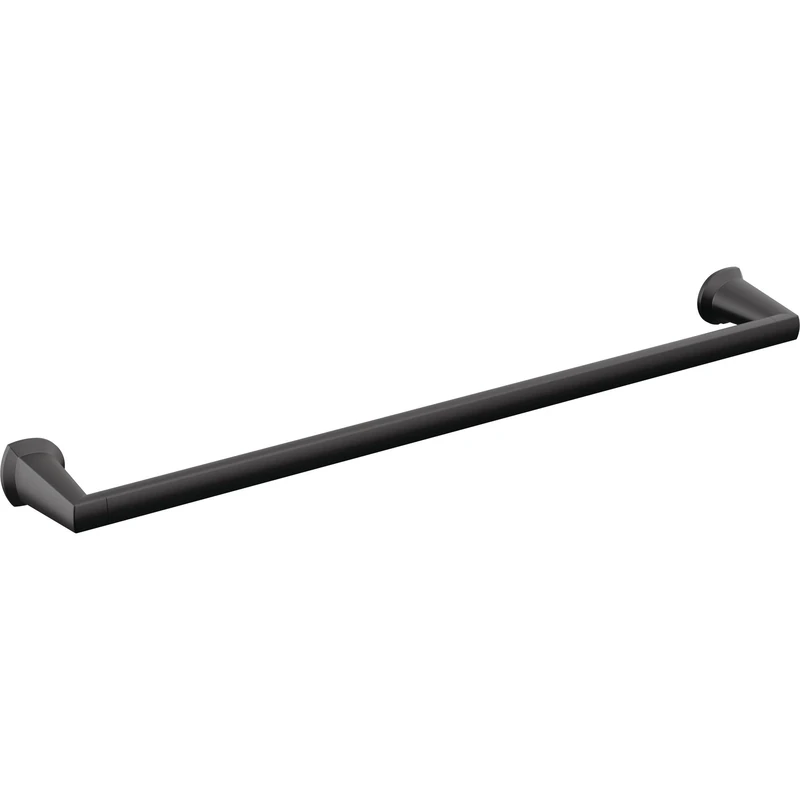 DELTA FAUCET 77224-BL Galeon Towel Bar, 24 inch, Matte Black